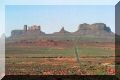 Hwy 163, entre Kayenta et Mexican Hat